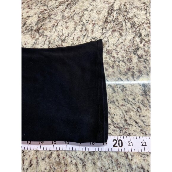 Ruby Rd. Tank Top PM Black Sleeveless Classic Scoop Neck Casual Chic Minimalist - Picture 6 of 7